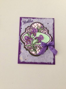 First Class -- Teresa's Iris Cards 2