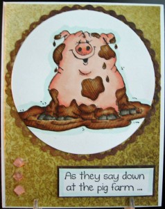 Pig in Mud