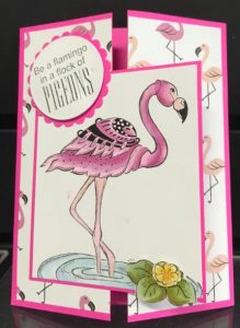 Dang Cute Flamingo