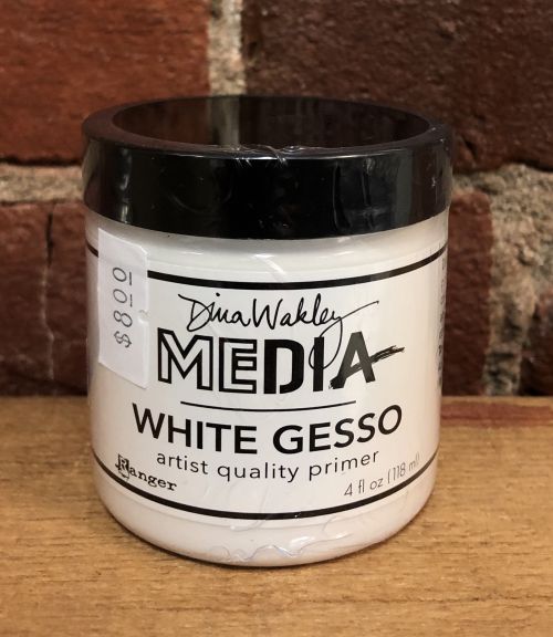 Dina Wakley Media Clear Gesso - 4oz Jar