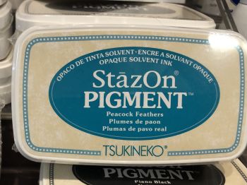 StazOn Pigment Ink Pad Piano Black